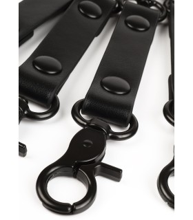 Ensemble attache cuir Vantage pour jeux gays