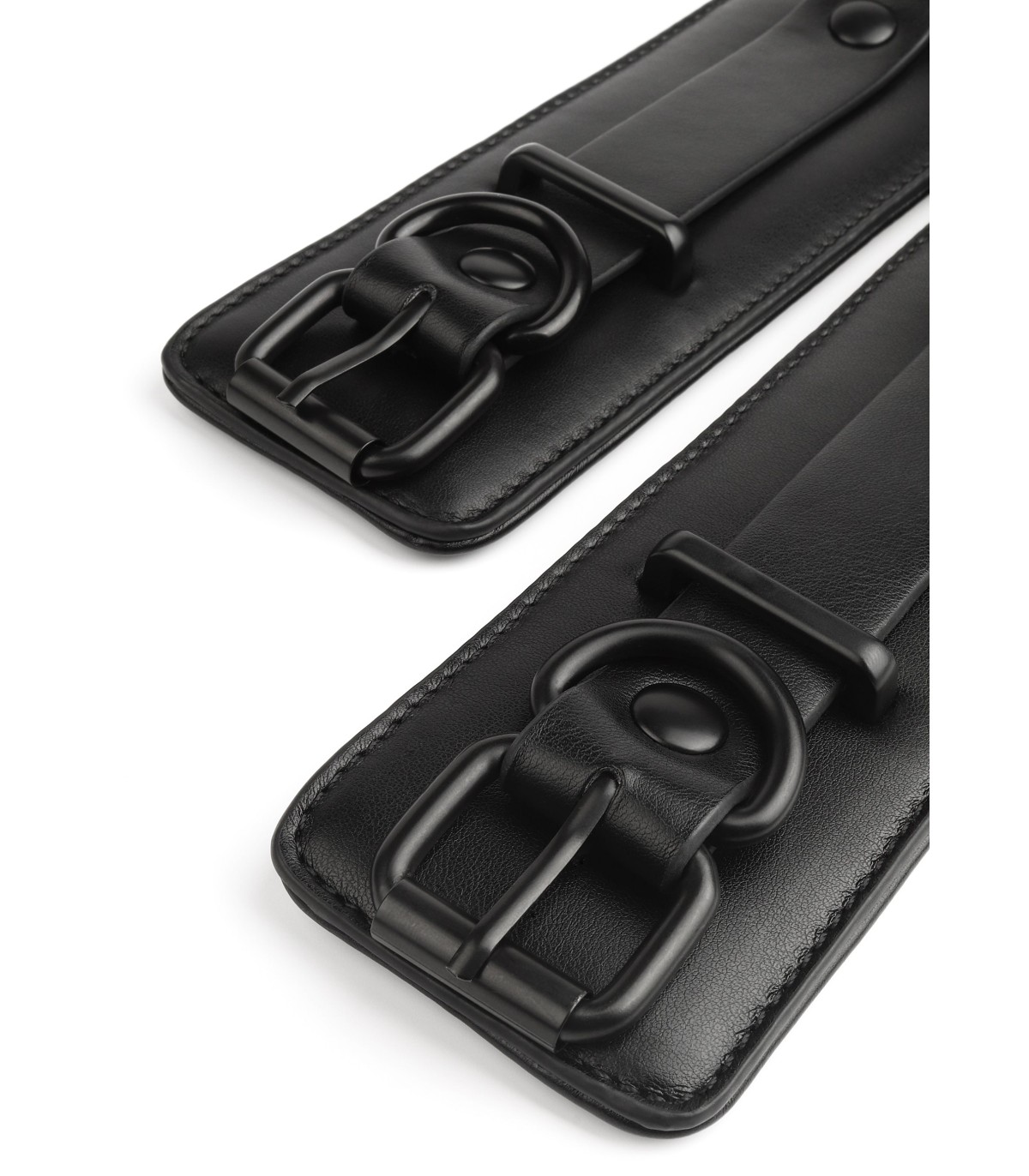 Menottes BDSM cuir Vantage pour pratiques gays