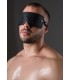 Masque en Cuir Feros Motif Croco