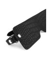 Masque cuir croco Feros pour pratiques fétichistes