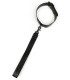 Collier cuir Avanza avec laisse courte pour jeux gays