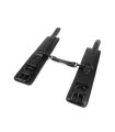 Menottes cuir homme poignets jeu brutal et intense