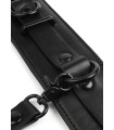 Accessoire cuir poignets homme pour soumission radicale