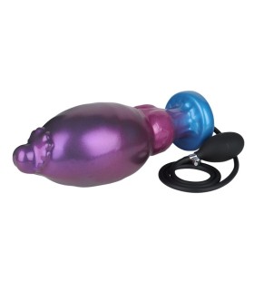 Gode monstre gonflable Titan avec pompe de gonflable manuelle
