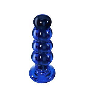 Plug anal vibrant en verre The Radiant ToyJoy