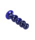 The Radiant ToyJoy plug anal verre borosilicate annelé