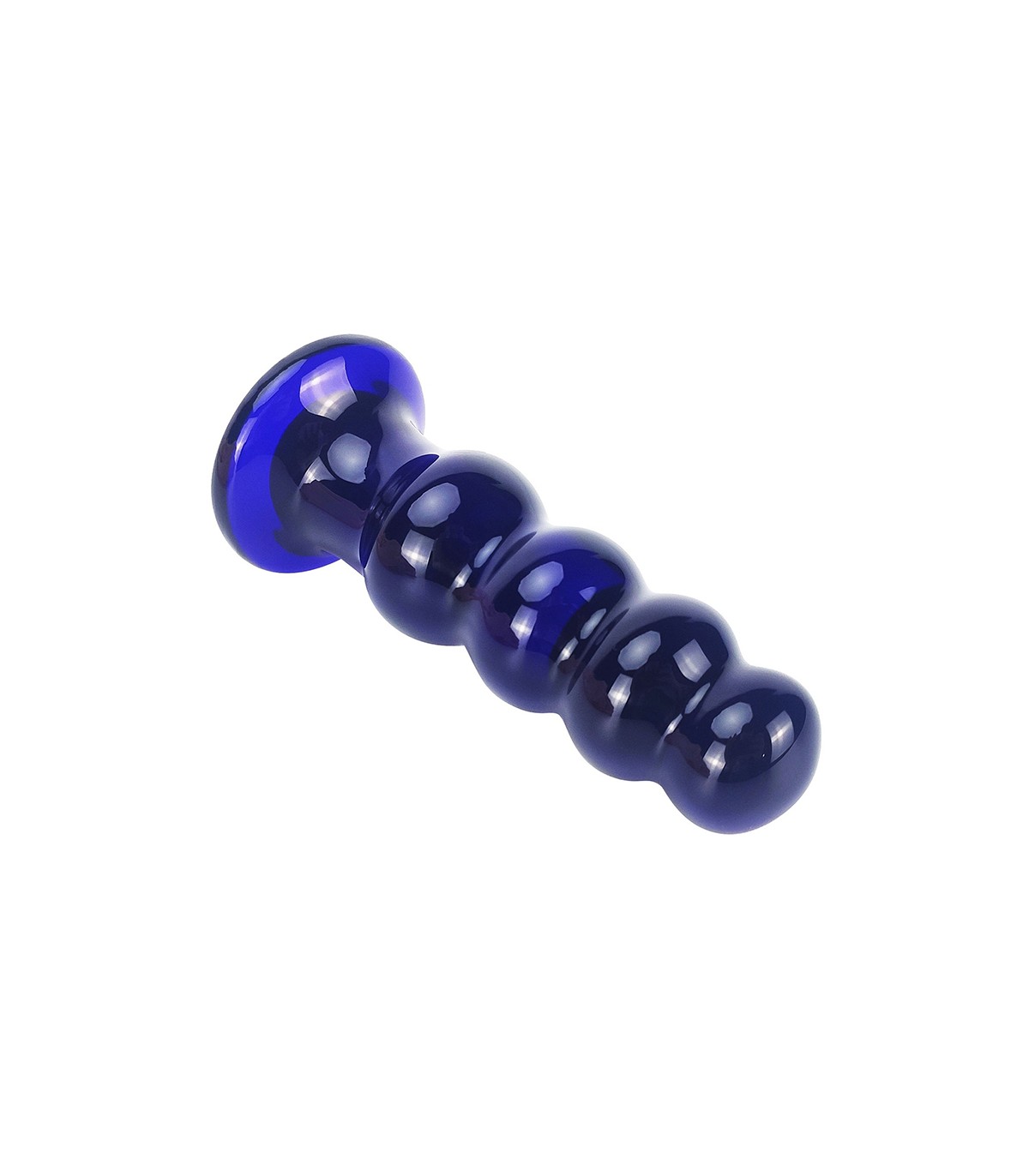 The Radiant ToyJoy plug anal verre borosilicate annelé