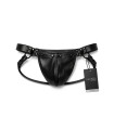 Jockstrap Noir Avec Cache Amovible