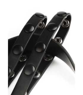 Jockstrap Noir Avec Cache Amovible