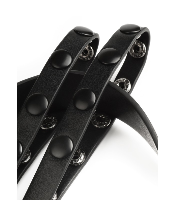 Jockstrap Noir Avec Cache Amovible