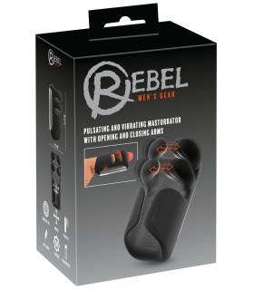 Masturbateur Homme Vibrant et Pulsations Rebel