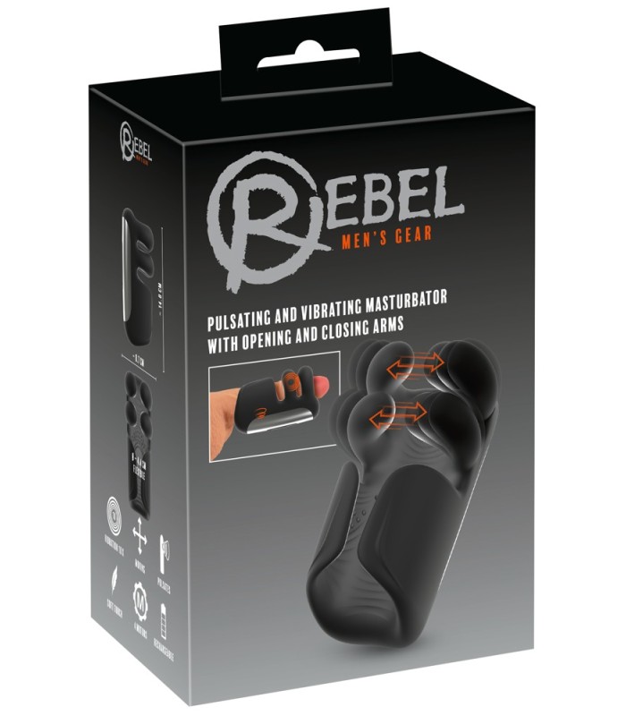 Masturbateur Homme Vibrant et Pulsations Rebel