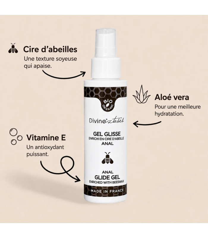 Gel Lubrifiant Anal Bio Divinextases