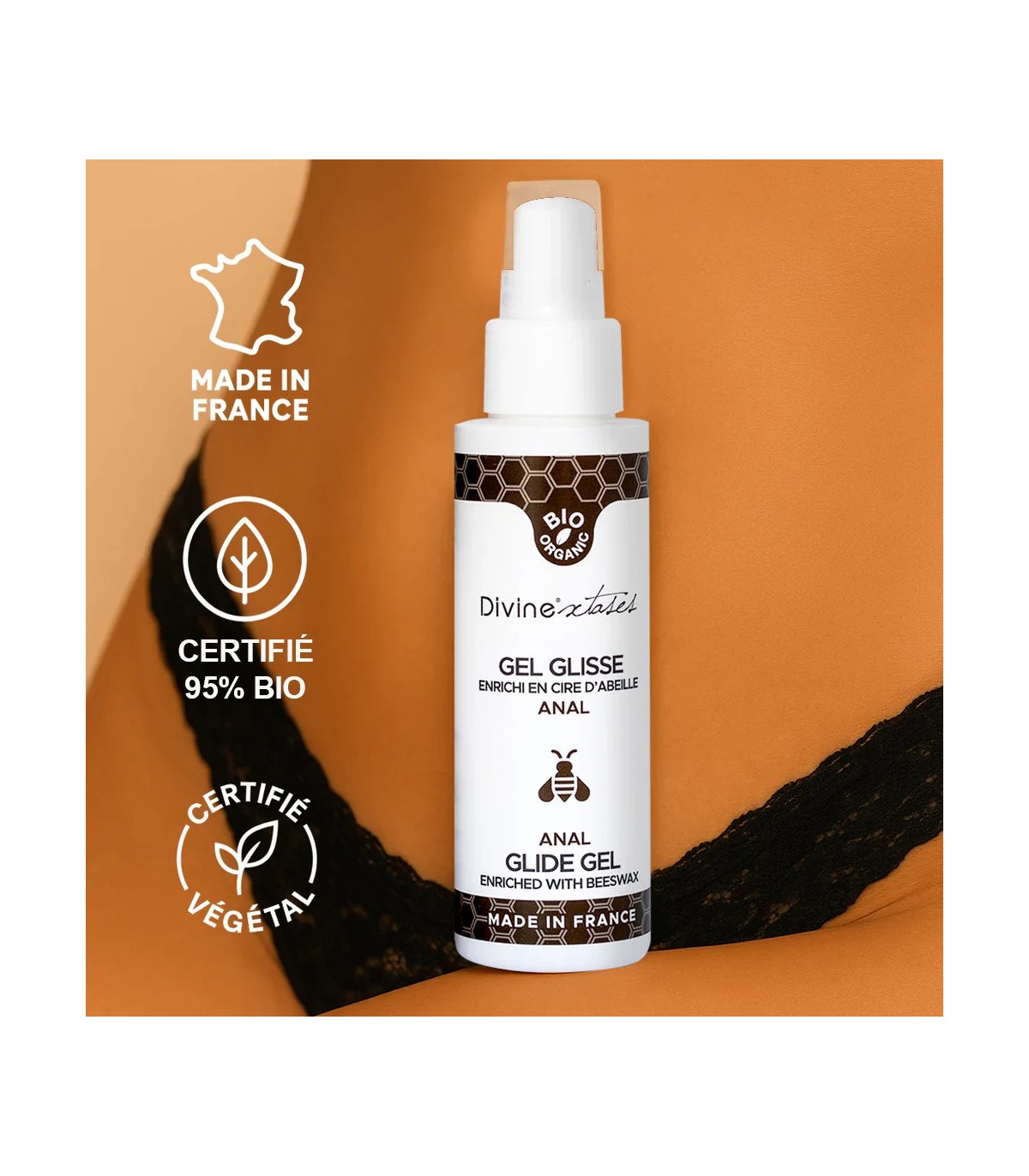 Gel Lubrifiant Anal Bio Divinextases