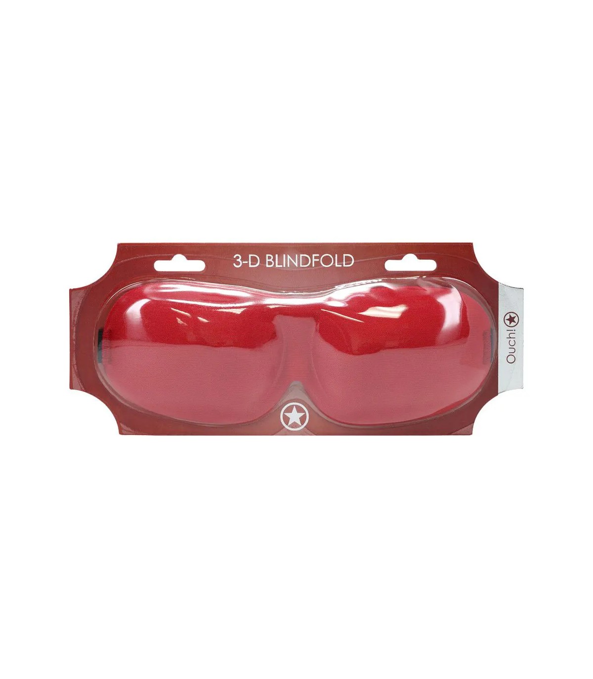 Masque Occultant Ouch 3D Rouge