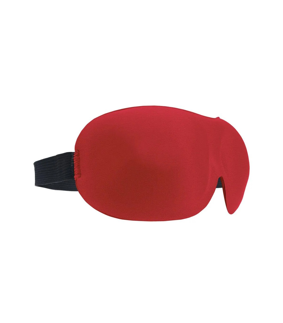 Masque Occultant Ouch 3D Rouge avec bande élastique
