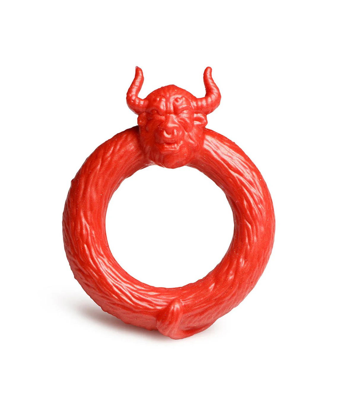 Cockring silicone rouge Beast Mode 40 mm