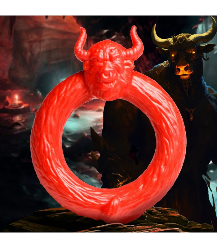 Cockring Silicone Rouge Beast Mode 40mm