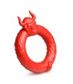 Cockring silicone rouge Beast Mode 40 mm