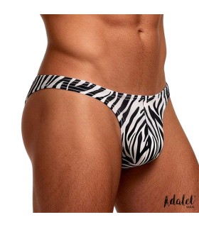 String zèbre sexy homme Jake Adalet