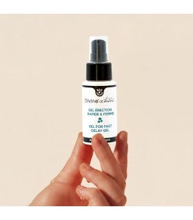 Gel érection bio Divinextases stimulant homme en flacon spray
