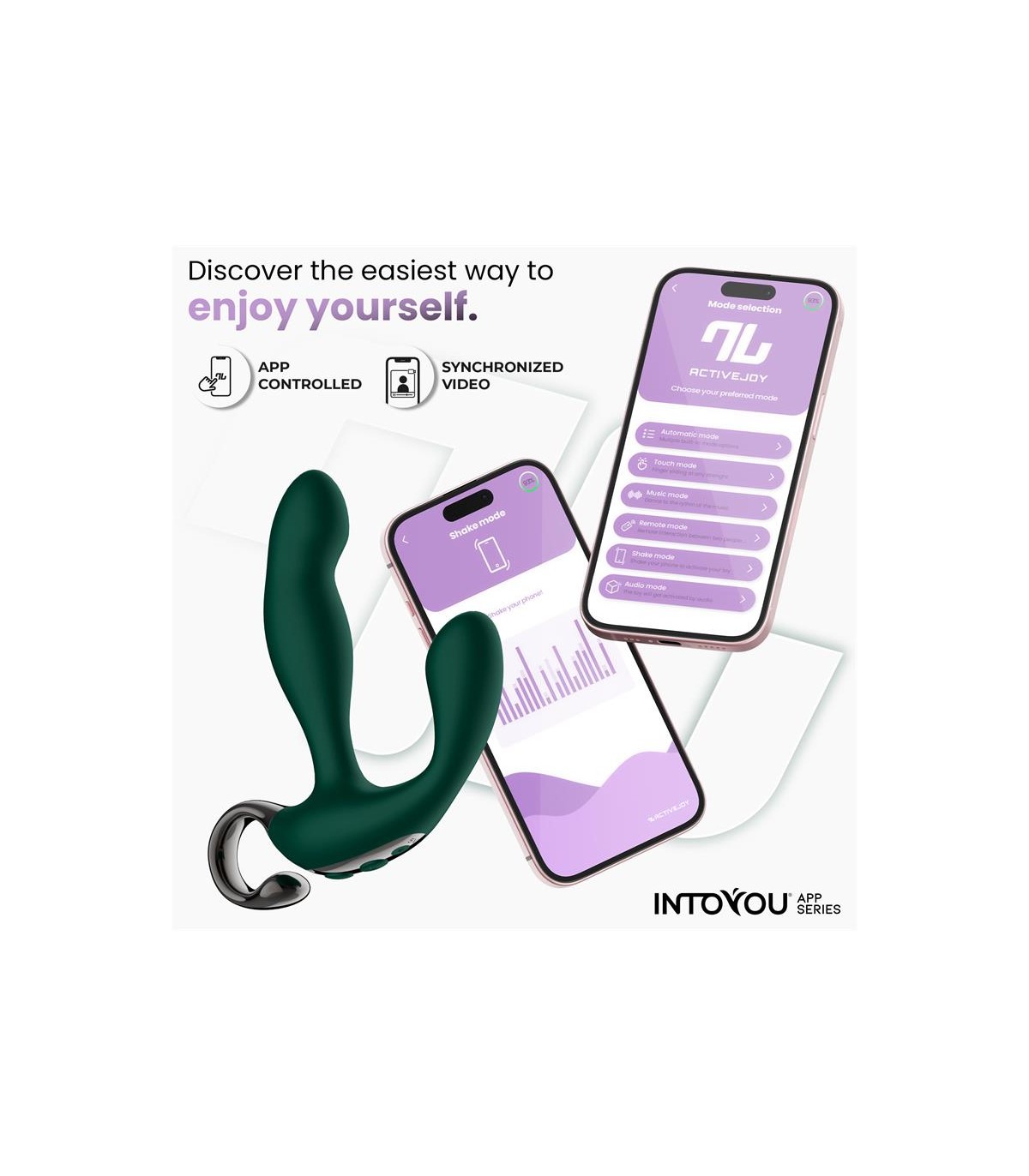 Stimulateur de Prostate Connecté Intoyou