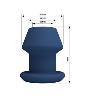 Plug Anal Creux Silicone Joseph