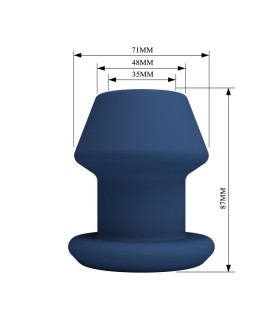 Tunnel Ouvert Silicone Medium Jack