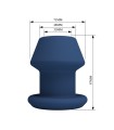 Tunnel Ouvert Silicone Medium Jack