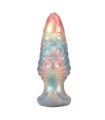 Plug Anal Gonflable Leviathan Irisé 15x6,4 cm
