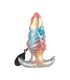 Plug Anal Gonflable Leviathan Irisé 15x6,4 cm