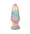 Plug Anal Gonflable Leviathan Irisé 15x6,4 cm