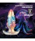 Plug Anal Gonflable Leviathan Irisé 15x6,4 cm