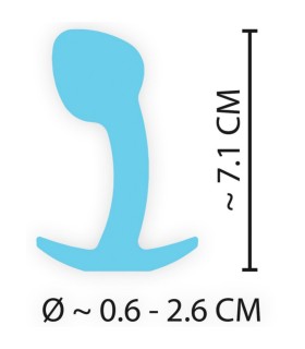 dimensions du Plug Prostate Cuties