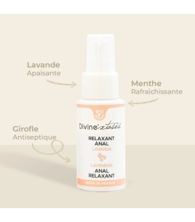 Relaxant Anal Lavande Bio Divinextases 50 ml