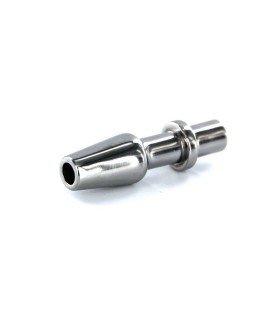 Plug Pénis Percé en Métal Open ZZ 11mm