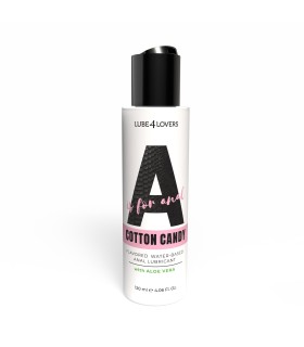 Lubrifiant anal aromatisé A is for Anal 120 ml à la barbe à papa