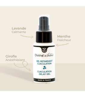 Gel retardant éjaculation BIO Divinextases 50 ml en format spray