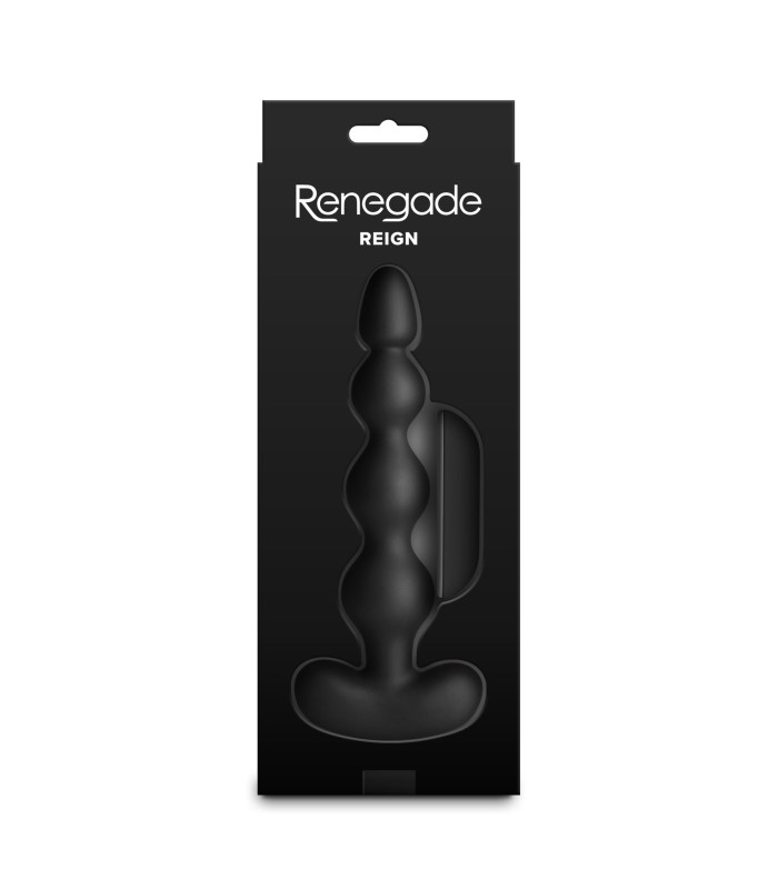 Plug Renegade Reign en forme de chapelet vibrant