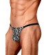 String homme zèbre noir et blanc Paris Hollywood