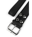Collier et Laisse en simili cuir motif Croco