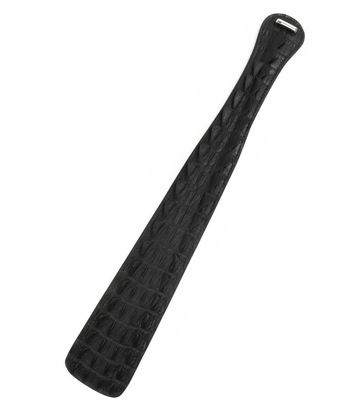 Paddle BDSM Motif Croco Noir Feros Avanza