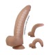 Gode réaliste Quinlan Pretty Love Slide Skin avec ventouse