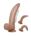 Gode réaliste Quinlan Pretty Love Slide Skin avec ventouse