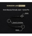 Adaptateur électrostimulation DG-LAB 13 cm