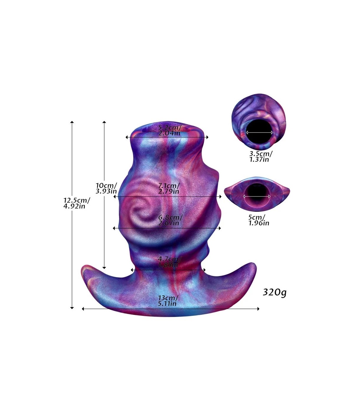 Plug Anal Tunnel Spirale Nebula