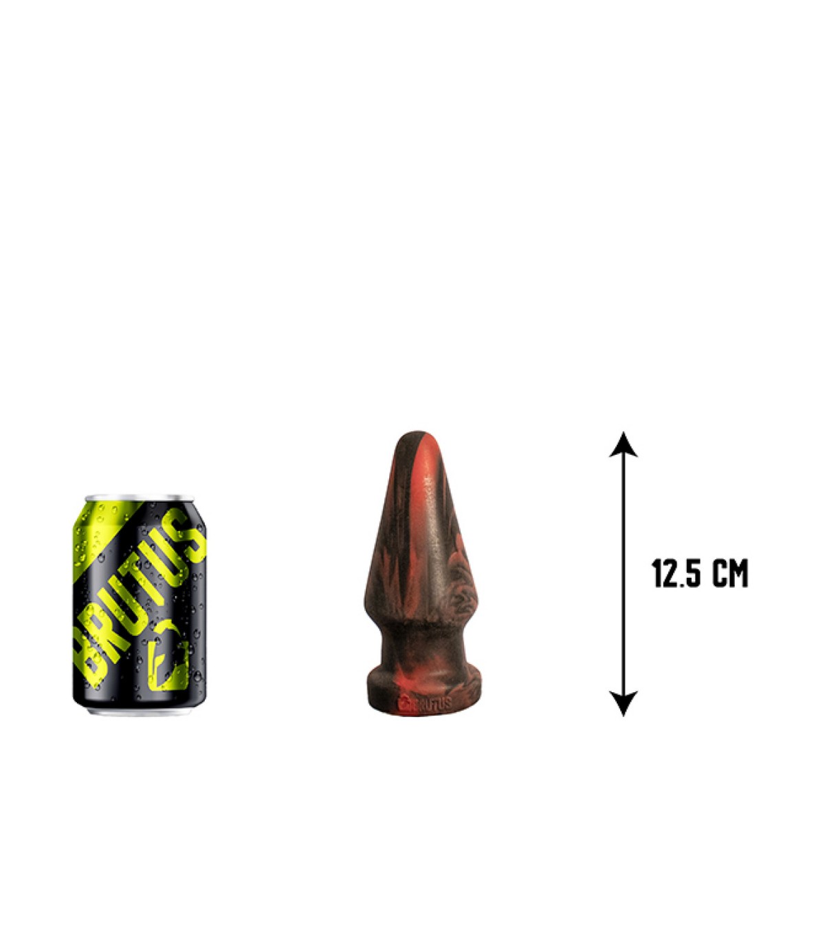 Plug anal Rhino Small BRUTUS Nightmare 11 cm insérable