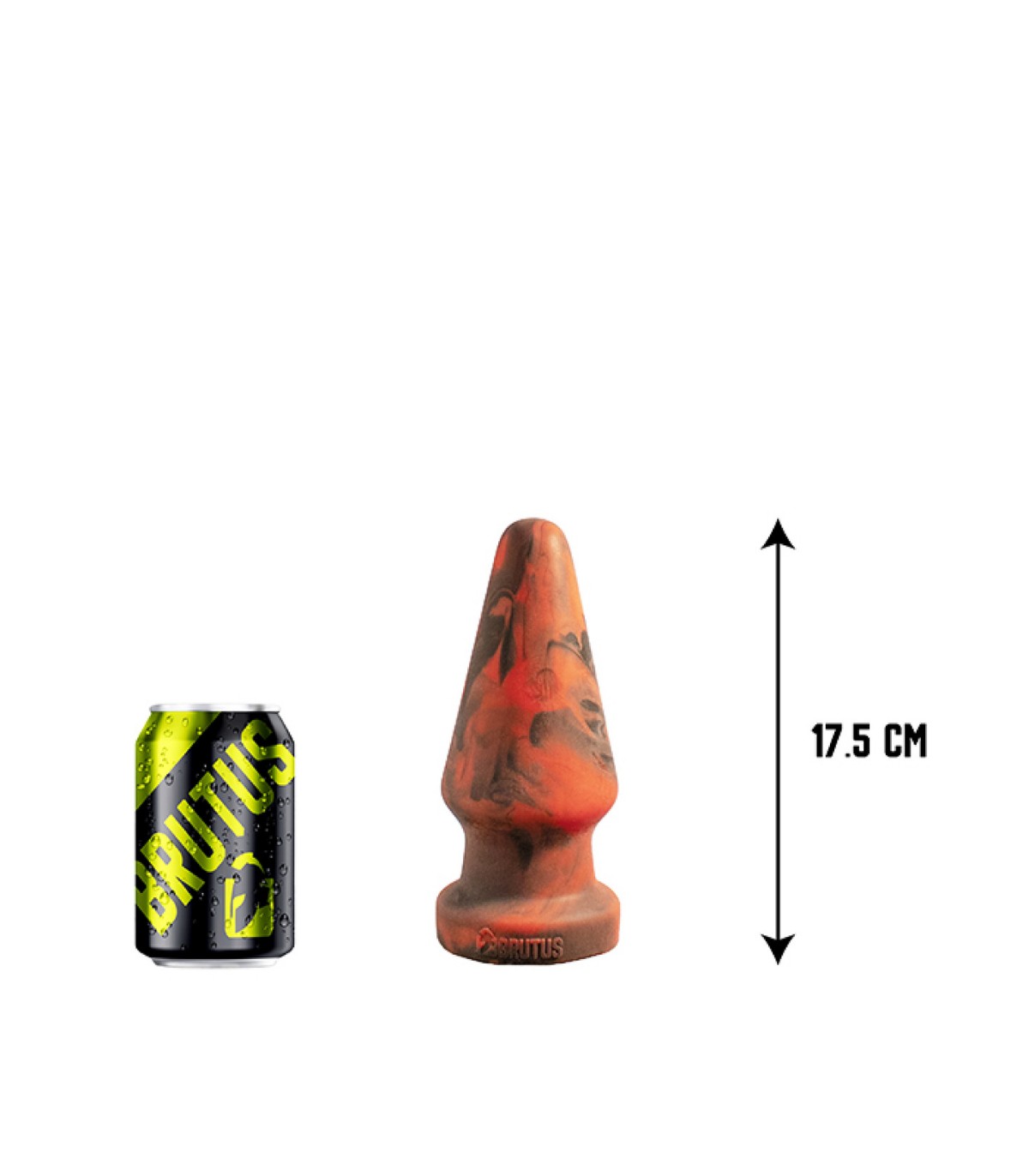 Plug Anal Silicone Rhino 16x7,6cm