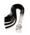Fouet BDSM ToyJoy Glass Worxx avec manche en verre 66 cm