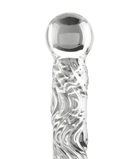 Fouet à Lanières Manche en Verre 66 cm